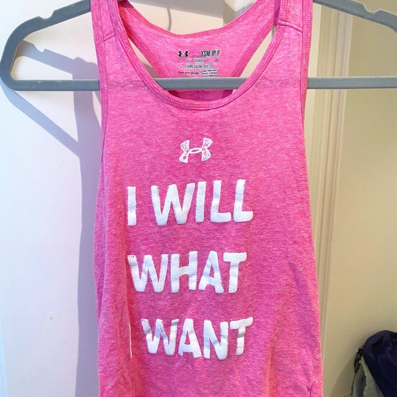 Pink Under Armour Tank Top - Picture 1 of 3